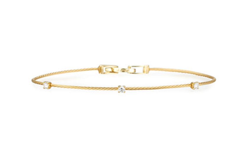 9k Yellow gold Stylish bracelet