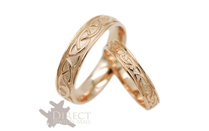 18k rose gold Celtic Ring