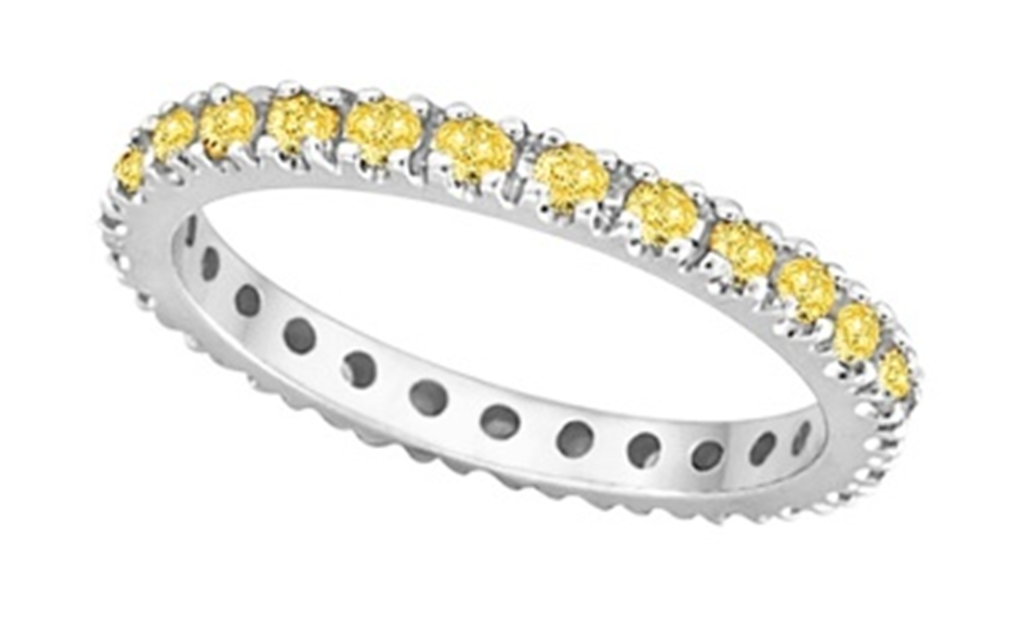 10k white gold wedding ring