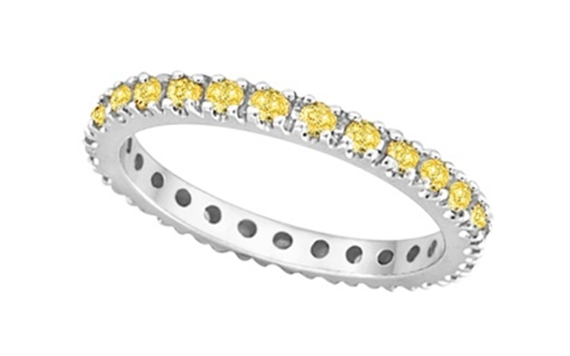 9k white gold wedding ring