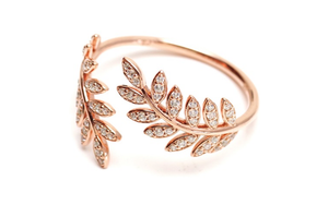 18k Rose gold Stylish Ring